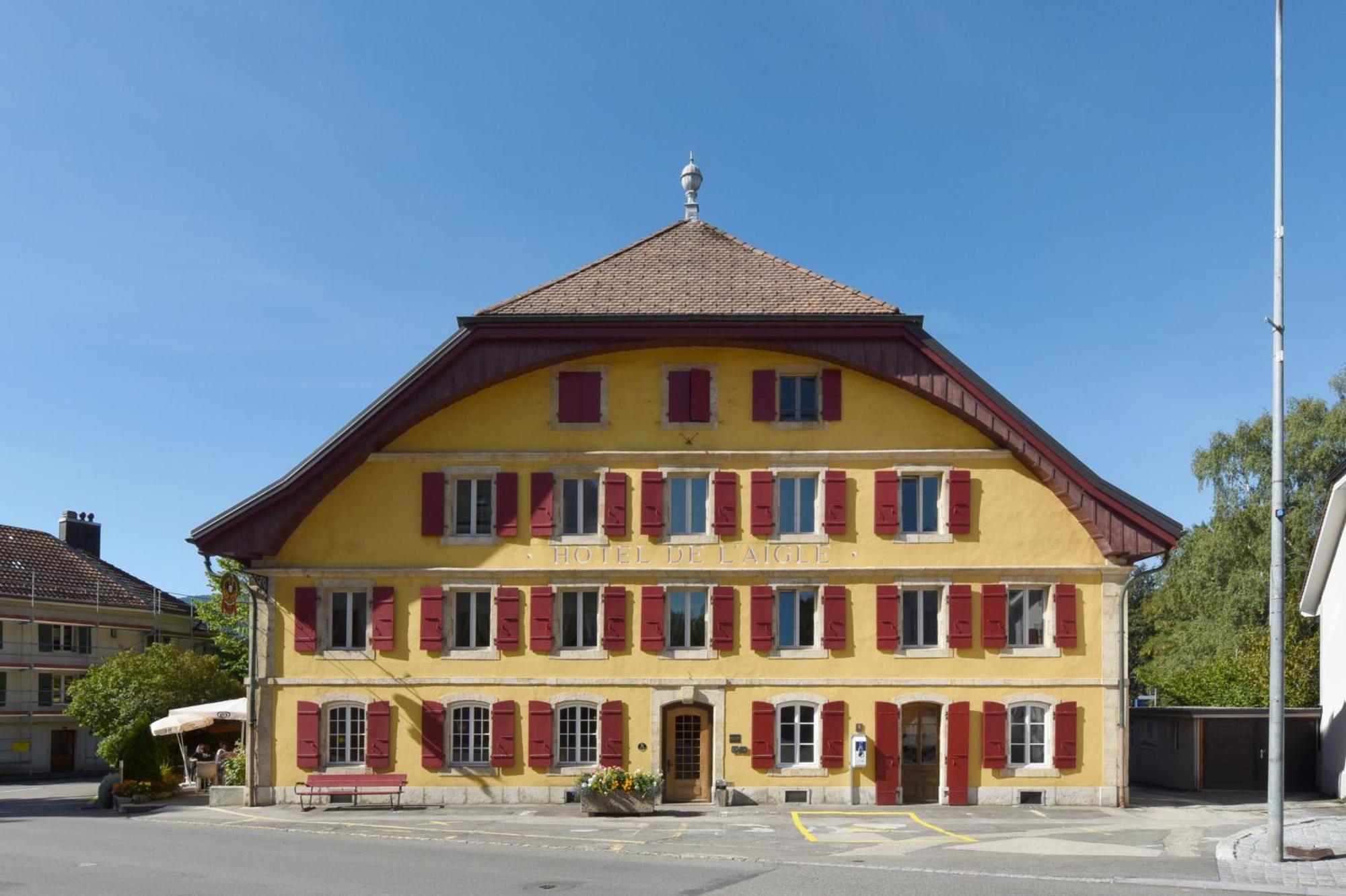 Hotel De L'Aigle Couvet 외부 사진