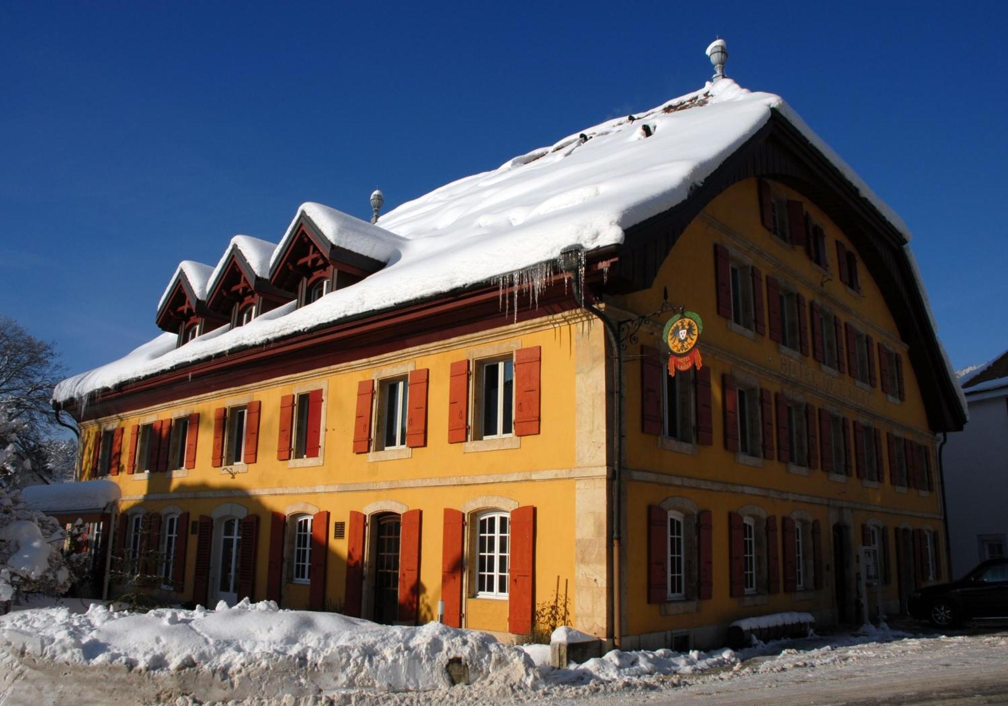 Hotel De L'Aigle Couvet 외부 사진